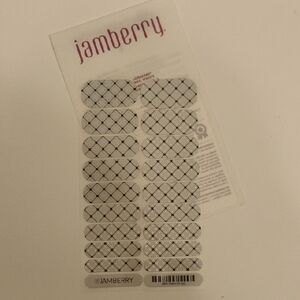 Jamberry Silver Nail Wraps